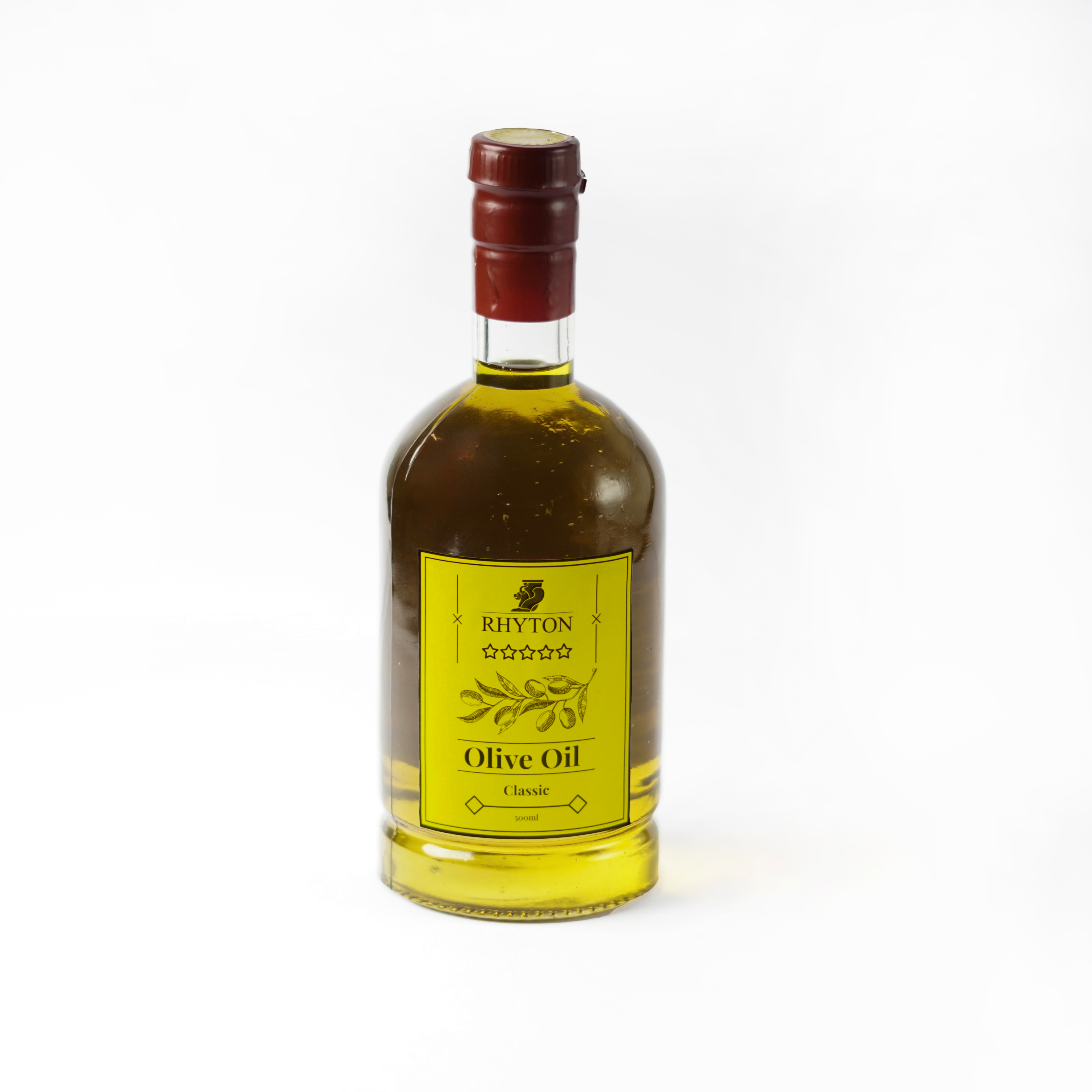 روغن زیتون با طعم ساده نیم لیتری (صادراتی)